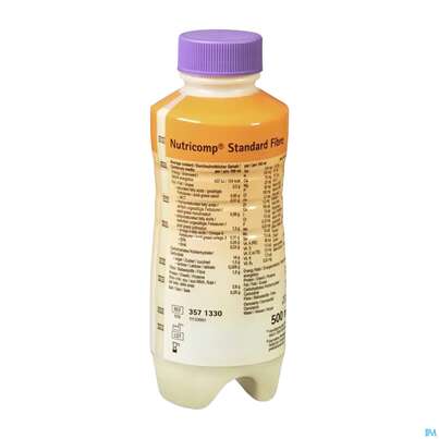 Sie sehen eine Packung Nutricomp Pb Standard 500ml Neutral Fibre 3571330 12st, Produktbild: 02 Nutricomp Pb Standard 500ml Neutral Fibre 3571330 12st, A-Nr.: 5051901 - 02