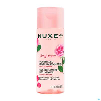 Sie sehen eine Packung Nuxe Very Rose Soothing Cleansing Micellar Water 200ml, Produktbild: 01 Nuxe Very Rose Soothing Cleansing Micellar Water 200ml, A-Nr.: 5948100 - 01