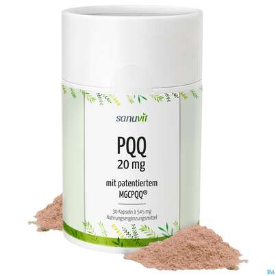 Pqq/mgcpqq Kapseln 20mg Sanuvit 30st, A-Nr.: 5625472 - 01