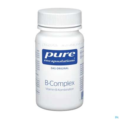 Sie sehen eine Packung Pure Encapsulations Kapseln B-complex Bce3a 30st, Produktbild: 01 Pure Encapsulations Kapseln B-complex Bce3a 30st, A-Nr.: 5907785 - 01