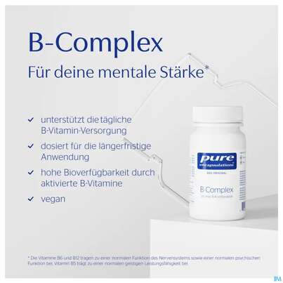 Sie sehen eine Packung Pure Encapsulations Kapseln B-complex Bce3a 30st, Produktbild: 06 Pure Encapsulations Kapseln B-complex Bce3a 30st, A-Nr.: 5907785 - 06