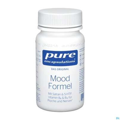 Sie sehen eine Packung Pure Encapsulations Kapseln Mood Formel Mof3a 30st, Produktbild: 01 Pure Encapsulations Kapseln Mood Formel Mof3a 30st, A-Nr.: 5828040 - 01