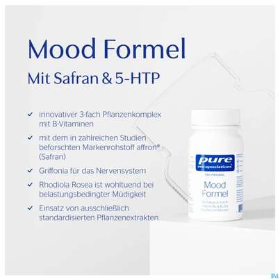 Sie sehen eine Packung Pure Encapsulations Kapseln Mood Formel Mof3a 30st, Produktbild: 06 Pure Encapsulations Kapseln Mood Formel Mof3a 30st, A-Nr.: 5828040 - 06