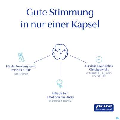 Sie sehen eine Packung Pure Encapsulations Kapseln Mood Formel Mof3a 30st, Produktbild: 10 Pure Encapsulations Kapseln Mood Formel Mof3a 30st, A-Nr.: 5828040 - 10
