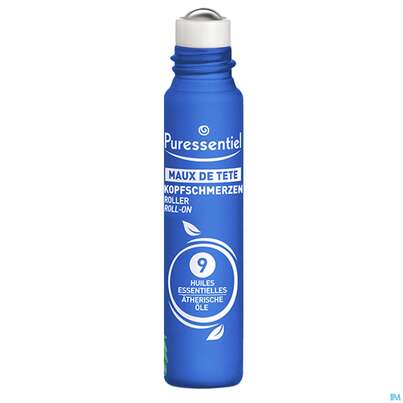 Puressentiel Kopfschmerzen Roll On +9 Aetherischen Oelen 10ml, A-Nr.: 5943120 - 02