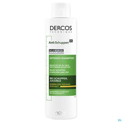 Sie sehen eine Packung Shampoon Vichy/dercos Anti-schuppen Pflege Trockenes Haar 200ml, Produktbild: 01 Shampoon Vichy/dercos Anti-schuppen Pflege Trockenes Haar 200ml, A-Nr.: 3610058 - 01