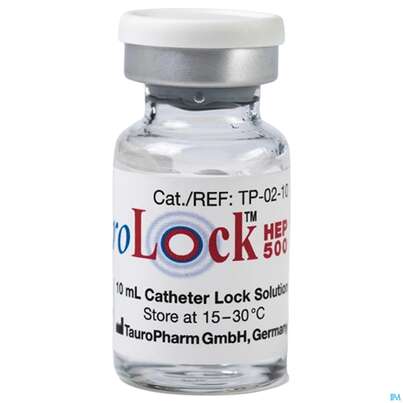 Tauro Lock Ampullen Hep500 5ml 10st, A-Nr.: 3387324 - 02