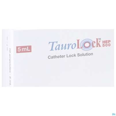Tauro Lock Ampullen Hep500 5ml 10st, A-Nr.: 3387324 - 07