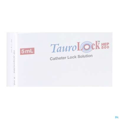 Tauro Lock Ampullen Hep500 5ml 10st, A-Nr.: 3387324 - 08
