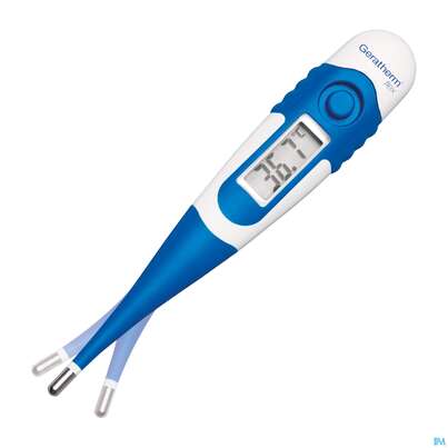 Sie sehen eine Packung Thermometer-fieber Digital Geratherm Flex 1st, Produktbild: 01 Thermometer-fieber Digital Geratherm Flex 1st, A-Nr.: 3253747 - 01