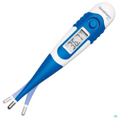 Sie sehen eine Packung Thermometer-fieber Digital Geratherm Flex 1st, Produktbild: 02 Thermometer-fieber Digital Geratherm Flex 1st, A-Nr.: 3253747 - 02