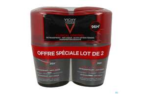 Vichy Homme Deo/roll-on Anti-transpirant 96h 2x50 100ml, A-Nr.: 5671408 - 01