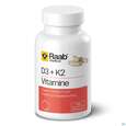 Sie sehen eine Packung Vitamin D3+k2 Kapseln Raab 60st, Produktbild: 01 Vitamin D3+k2 Kapseln Raab 60st, A-Nr.: 5871828 - 01