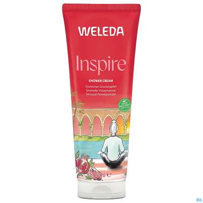 Weleda Inspire Shower Cream Granatapfel 400ml, A-Nr.: 5909471 - 02