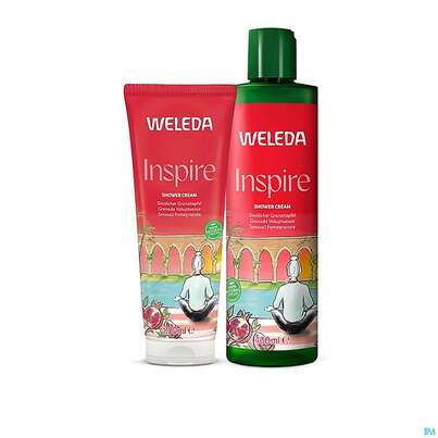 Weleda Inspire Shower Cream Granatapfel 400ml, A-Nr.: 5909471 - 09