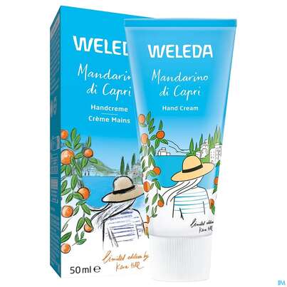 Sie sehen eine Packung Weleda Mandarino Di Capri Handcreme 50ml, Produktbild: 02 Weleda Mandarino Di Capri Handcreme 50ml, A-Nr.: 5895987 - 02