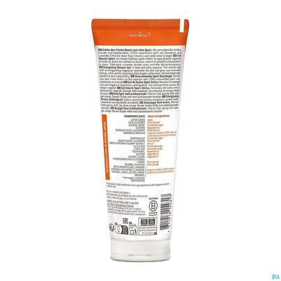 Sie sehen eine Packung Weleda Sport Shower Gel Arnika 200ml, Produktbild: 04 Weleda Sport Shower Gel Arnika 200ml, A-Nr.: 5909666 - 04