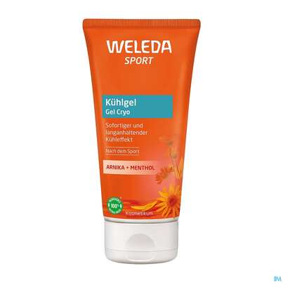 Sie sehen eine Packung Weleda Sport/kuehlgel Arnika 100ml, Produktbild: 01 Weleda Sport/kuehlgel Arnika 100ml, A-Nr.: 5931430 - 01
