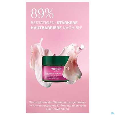 Sie sehen eine Packung Weleda Wildrose/+weisser Tee Glaettende Nachtpflege 40ml, Produktbild: 05 Weleda Wildrose/+weisser Tee Glaettende Nachtpflege 40ml, A-Nr.: 5838179 - 05