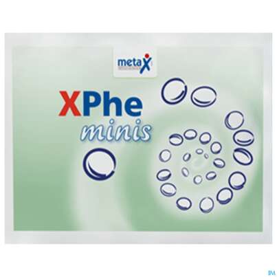 Sie sehen eine Packung Xphe Minis Tabl Pku Ab 7 Jahre 30x 2 1pk, Produktbild: 01 Xphe Minis Tabl Pku Ab 7 Jahre 30x 2 1pk, A-Nr.: 4161378 - 01