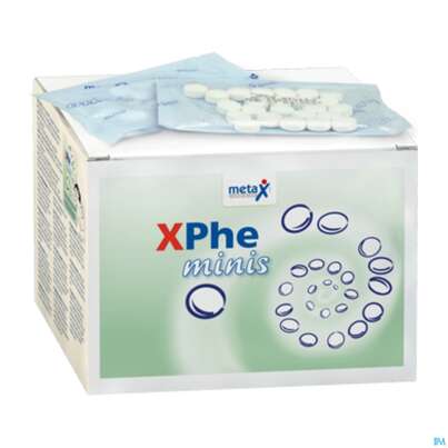 Sie sehen eine Packung Xphe Minis Tabl Pku Ab 7 Jahre 30x 2 1pk, Produktbild: 03 Xphe Minis Tabl Pku Ab 7 Jahre 30x 2 1pk, A-Nr.: 4161378 - 03