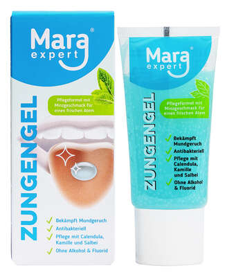 Sie sehen eine Packung Mara Expert ZUNGENGEL, Produktbild: 02 Mara Expert ZUNGENGEL, A-Nr.: 5652150 - 02