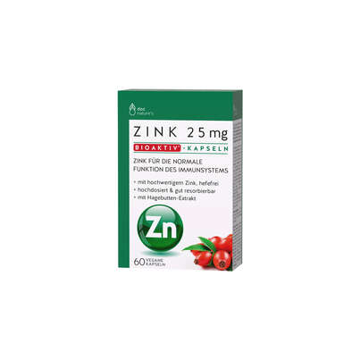 doc nature‘s ZINK 25mg BIOAKTIV-KAPSELN, A-Nr.: 5423952 - 03