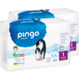 Bio Windeln Nr.1 New Born Jumbo 2-5 kg Pinguin - Pingo Swiss, A-Nr.: 5447177 - 01