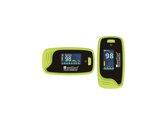 Sie sehen eine Packung WELLPULS003 Wellion PULS-OXIMETER, Produktbild: 02 WELLPULS003 Wellion PULS-OXIMETER, A-Nr.: 5428079 - 02