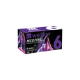 Sie sehen eine Packung WELL106 Wellion MEDFINE plus Pennadeln, 6 mm, 100 Stück, Produktbild: 02 WELL106 Wellion MEDFINE plus Pennadeln, 6 mm, 100 Stück, A-Nr.: 3480070 - 02