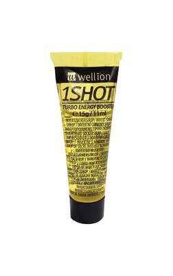 Sie sehen eine Packung Wellion 1Shot 4U Invertzuckersirup, Produktbild: 01 Wellion 1Shot 4U Invertzuckersirup, A-Nr.: 4519785 - 01