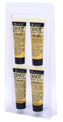 Sie sehen eine Packung Wellion 1Shot 4U Invertzuckersirup, Produktbild: 02 Wellion 1Shot 4U Invertzuckersirup, A-Nr.: 4519785 - 02