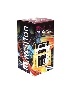 Sie sehen eine Packung WELL10-03KB Wellion GALILEO GLU/KET Blutzuckermessgerät SET schwarz, Produktbild: 01 WELL10-03KB Wellion GALILEO GLU/KET Blutzuckermessgerät SET schwarz, A-Nr.: 4553552 - 01