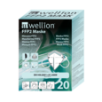 WELLMASK003 Wellion FFP2 Maske (20Stk pro Packung), A-Nr.: 5631886 - 01