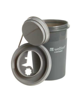 Sie sehen eine Packung WELL113 Wellion Abwurfbehälter, Produktbild: 01 WELL113 Wellion Abwurfbehälter, A-Nr.: 3740803 - 01