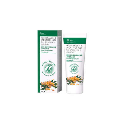 Sie sehen eine Packung doc nature’s WEIHRAUCH & MENTHOL GEL, Produktbild: 02 doc nature’s WEIHRAUCH & MENTHOL GEL, A-Nr.: 5286136 - 02