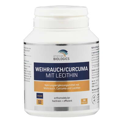 Supplementa Weihrauch/Curcuma Kapseln, A-Nr.: 5596747 - 01