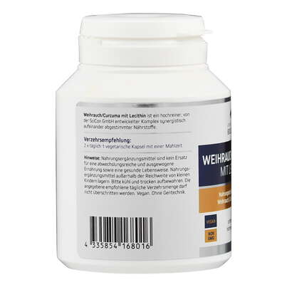 Supplementa Weihrauch/Curcuma Kapseln, A-Nr.: 5596747 - 03