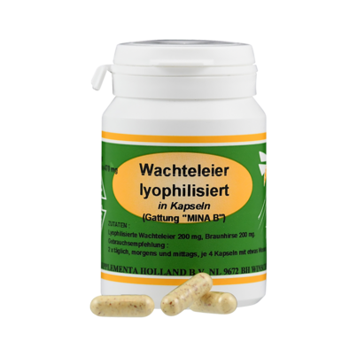 Supplementa Wachteleier, lyophilisiert Kapseln, A-Nr.: 5396190 - 04