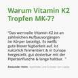 Sie sehen eine Packung Casida Vitamin K2 Tropfen MK-7, Produktbild: 02 Casida Vitamin K2 Tropfen MK-7, A-Nr.: 5339045 - 02