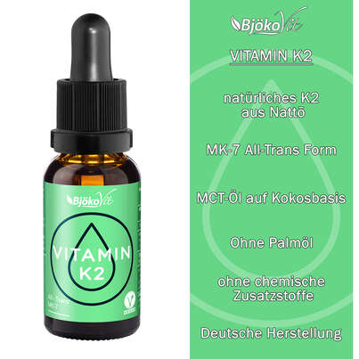 BjökoVit Vitamin K2 MK7 all-trans 100mcg Tropfen vegan, A-Nr.: 5174785 - 07
