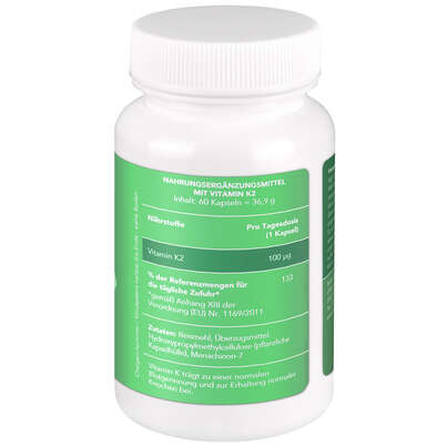 BjökoVit Vitamin K2 MK7 all-trans Kapseln vegan, A-Nr.: 5174727 - 03
