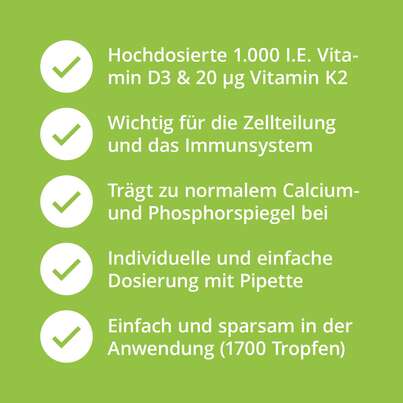 Casida Vitamin D3 + K2 Tropfen, A-Nr.: 5339022 - 03