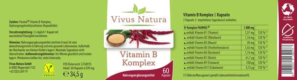 Vitamin B-Komplex, A-Nr.: 5758925 - 01