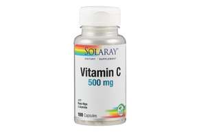 Supplementa Vitamin C 500 mg mit Hagebutte &amp;amp; Acerola Kapseln, A-Nr.: 5574906 - 01