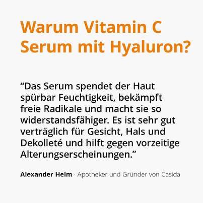 Vitamin C Serum + Hyaluron, A-Nr.: 4833501 - 02