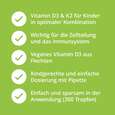 Vitamin D3 + K2 Tropfen Kinder vegan, A-Nr.: 5636168 - 02