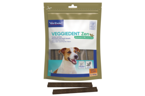 Veggiedent Zen S - Kaustreifen für Hunde von 5 bis 10 kg Körpergewicht, A-Nr.: 5174928 - 01
