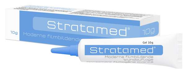 Sie sehen eine Packung Stratamed Silikongel, Produktbild: 01 Stratamed Silikongel, A-Nr.: 3400071 - 01