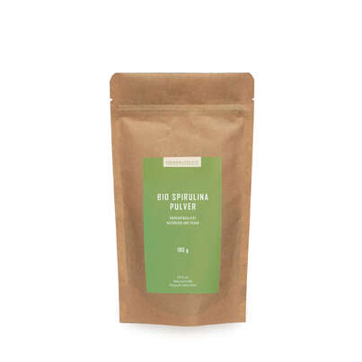 Sie sehen eine Packung Kasimir und Lieselotte - Bio-Spirulina Pulver 180 g, Produktbild: 01 Kasimir und Lieselotte - Bio-Spirulina Pulver 180 g, A-Nr.: 5616711 - 01